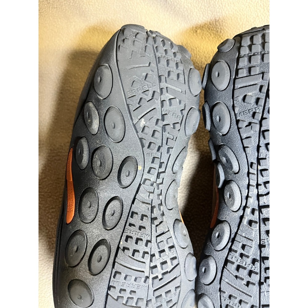 Merrell Jungle Moc Mens Suede Slip On Shoes Taupe Grey Casual Outdoor Comfort - Picture 15 of 16